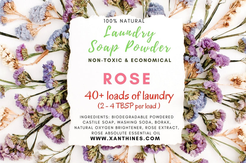 100% Natural Laundry Soap Powder