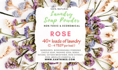 100% Natural Laundry Soap Powder