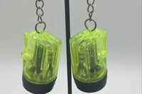 Functioning Flashlight Earrings