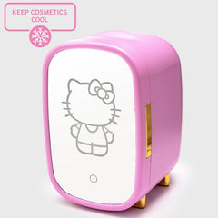 Sanrio “Hello Kitty” Beauty & Skincare Mini Fridge Cooler, Ships Immediately