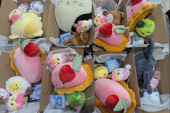 mystery blind box filled with plush toys, mystery squishy, blind figure boxes, labubu, hello kitty, Gift box for teens, Gift box for kids