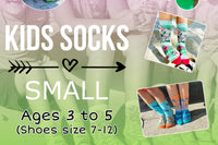 Sock Panda Kids Socks (Ages 3-7)  -  Two Pairs Each Month