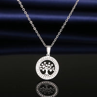 FAMILY TREE ♡ AAA CZ Diamond Tarnish Free Necklace