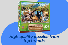 Customizable Monthly Puzzle Subscription 500-1,000 Pieces