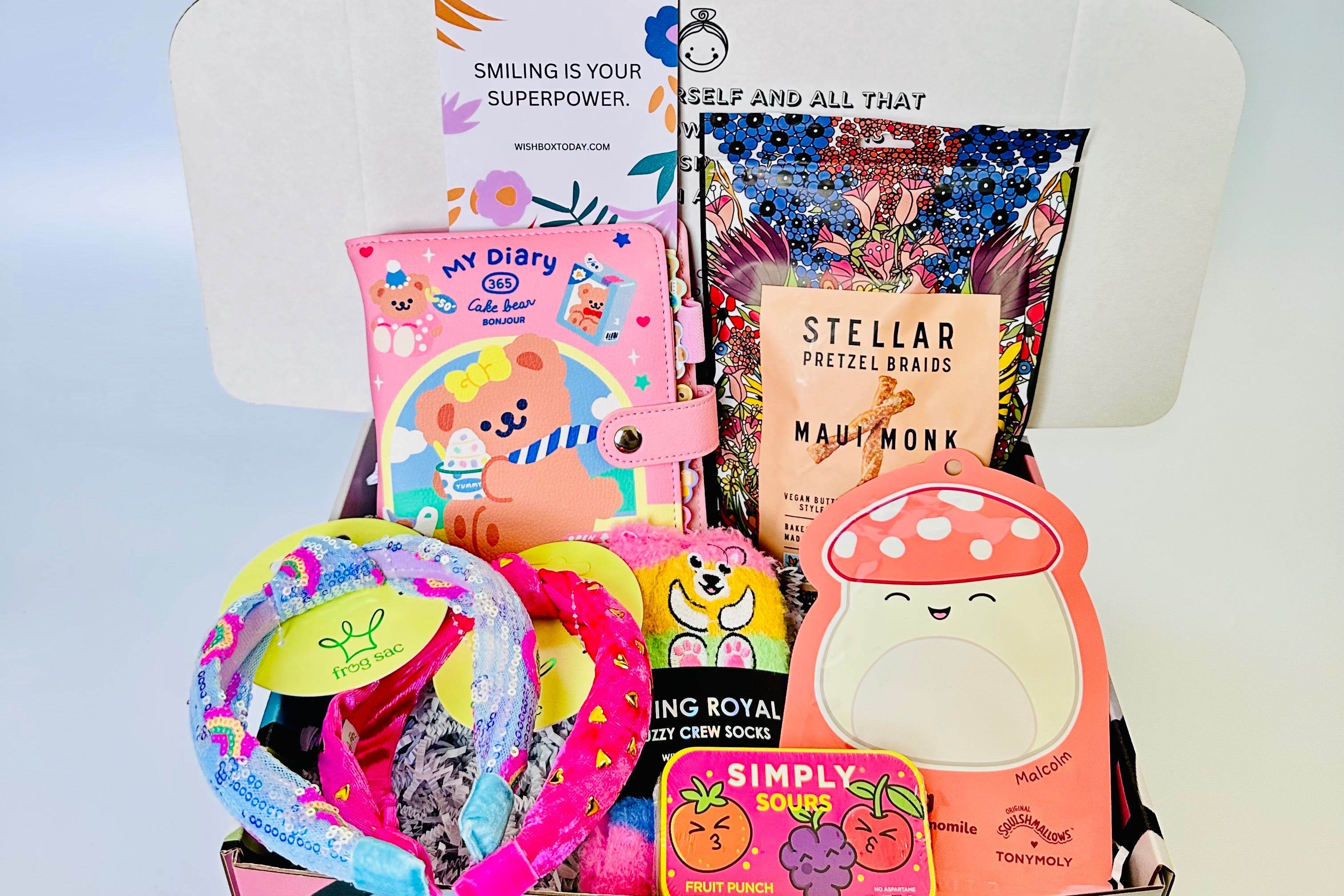 TWEEN WISHBOX monthly subscription box for tween girls