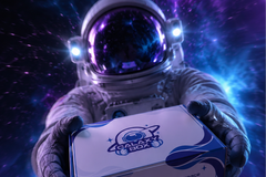 Space-themed gift box with astronomy collectibles, cosmic accessories, educational products, and surprises for space enthusiasts.