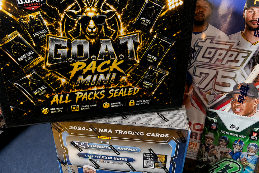 The G.O.A.T Pack Club | Multi-Sport Sealed Packs