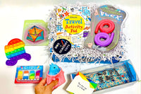 Find It XL Toy, PlayVisions Hyper Flex, Travel Activity Pad, Pop Up Squirrel, Fliparoo, Rainbow Bubble Pop, Ooly Icy Pops
