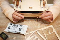 BrainStorm's Solar Oven STEM Kit being built.