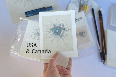 Snail Mail Art & Scent Letter Subscription (USA & Canada).