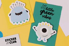 Little Green Vibes - Monthly Sticker Subscription