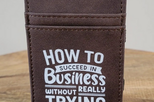 How to Succeed in Business Without Really Trying Broadway Musical inspired Wallet