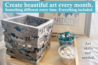 Diverse Monthly Art Box - DIY Art Kits you can't wait to try!