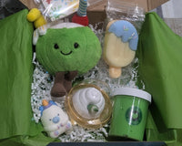 Valentines gift box with slime squishies starbucks charm mystery blind box plush key chain jellycat mystery box