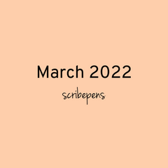 March 2022 SCRIBEpens Delivery