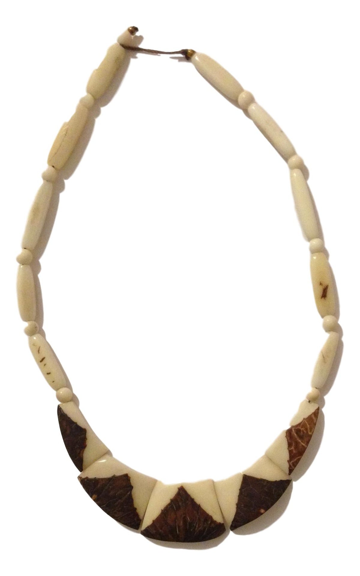 Coconut Tagua Bib Necklace