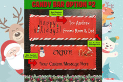 Holiday Gift Box & Snack Box - Christmas Candy Box