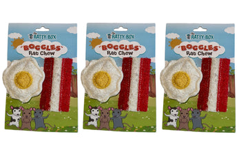 Eggs and Bacon Loofah Chew 3 Pack