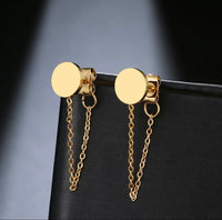 SOLAR Tarnish Free Chain Earrings