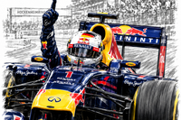 F1 Racing Poster Subscription | 20 A3 Motorsport Prints Monthly