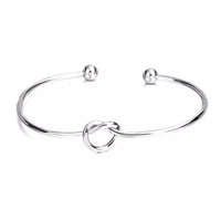 KNOT Minimalist  Silver| Gold Tarnish free Bracelet