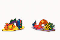Coral reef Craft in the Under the sea box