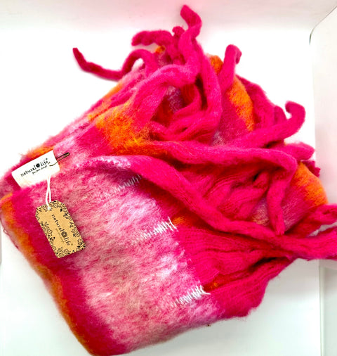 Natural Life Pink Scarf
