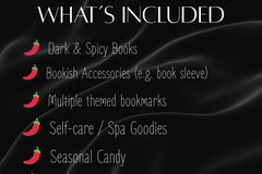 Dark Romance Book Box by Dark Romance Crates, the leading dark romance book box service for dark romance, dark fantasy, erotic horror