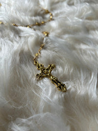Gold Roses Rosary