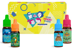 Enchanted Fragrance Oil subscription featuring 4 different 10ml dropper bottle fragrance oil scents delivered monthly.
