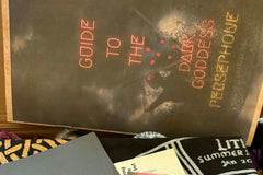 An image of the Dark Goddess Persephone Guide. Created to work with Persephone during the dark half of the year. 