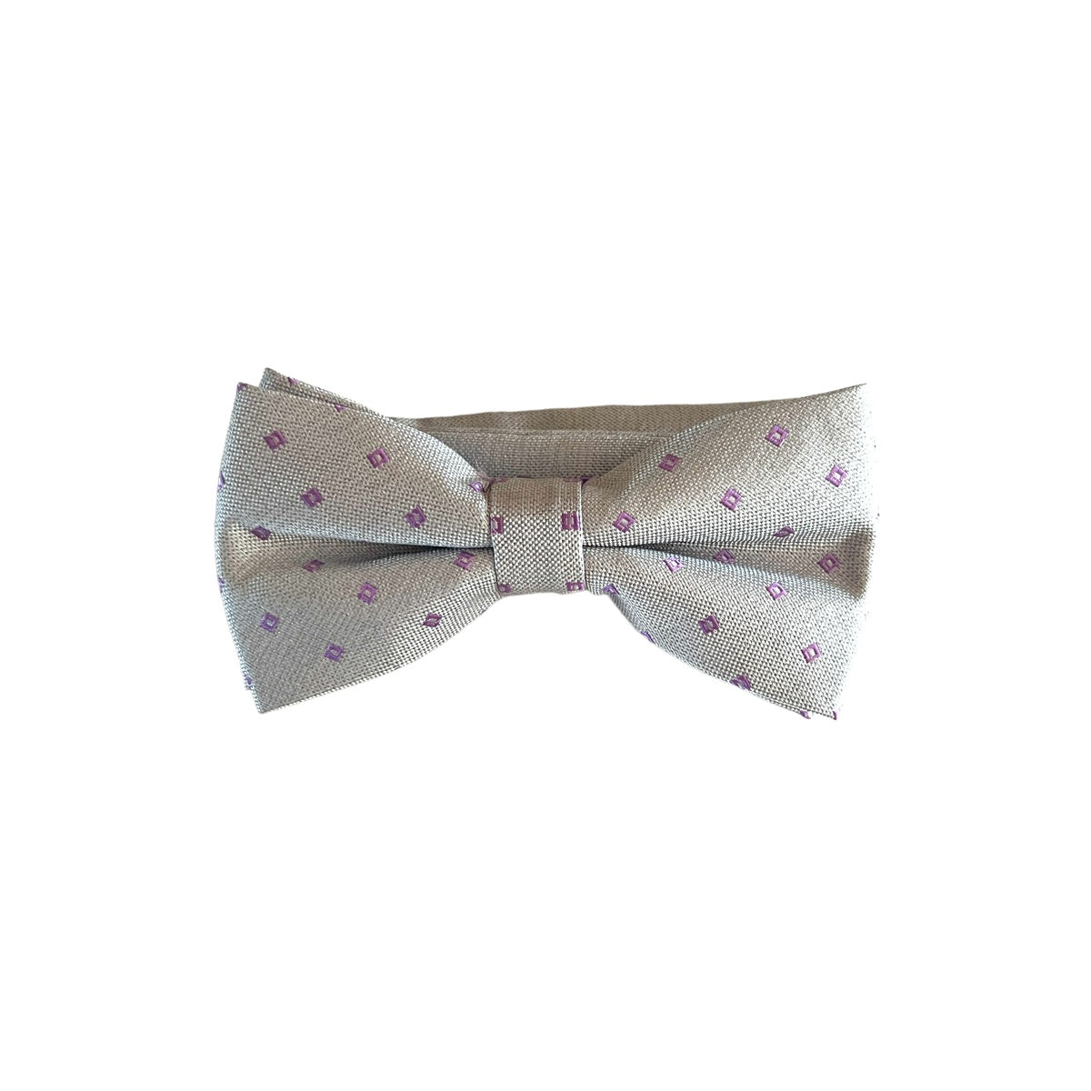 Grape Agate Bow Tie