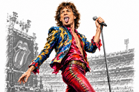 Rock Legends Poster Subscription | 20 A3 Rock Star Prints Monthly