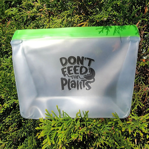 Little Shop of Horrors Broadway Musical inspired Reusable Food Pouch  - Don't Feed the Plants