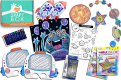 Blast off into creativity with our Spectacular Space Craft Kit, the ultimate kids' craft box for curious young minds! Designed for ages 3–9,