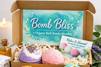 Bomb Bliss | Organic Bath Bomb Subscription Box – Monthly Self-Care
