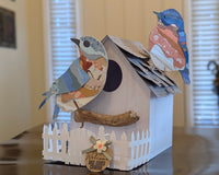 Torn Paper Art Craft Box