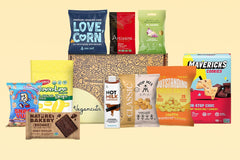 Vegancuts Monthly Snack Box Open the Door to sweet & savory vegan snacks from the longest standing vegan subscription company