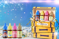 Enchanted Fragrance Oil subscription featuring 4 different 10ml dropper bottle fragrance oil scents delivered monthly.