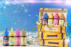 Enchanted Fragrance Oil subscription featuring 4 different 10ml dropper bottle fragrance oil scents delivered monthly.