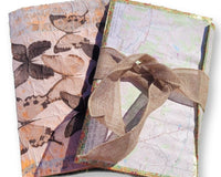 Ultimate Junk Journal Art Kit - EVERYTHING you need to get started! Large3 ring binder & plastic snap pouch included! SKU DV0922