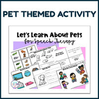 Pets | Language Activities 🐸🐦🐶🐱