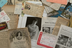 Monthly Vintage Ephemera Box (Medium)