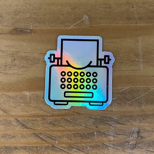 Scribbler Holographic Sticker