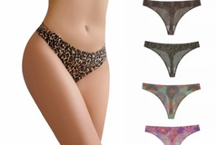 Minimal Coverage: G-strings, Thongs, Mesh, Transparent fabric

Modest Coverage: Cheeky, Brazilian, Tanga, Seamless

Maximum Coverage: Bikini