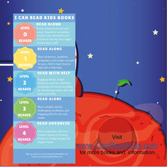 Astronaut Book For Kids: I Can Read Books Level 1 (I Can Read Kids Books)