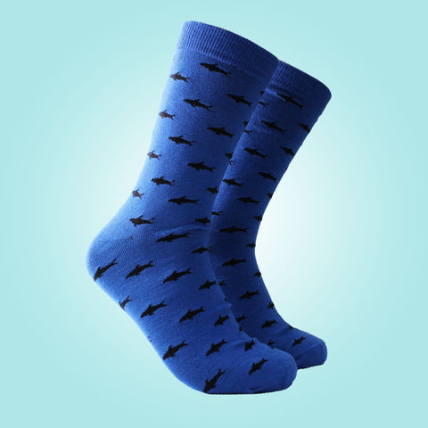 Shark Frenzy Sock - Men's