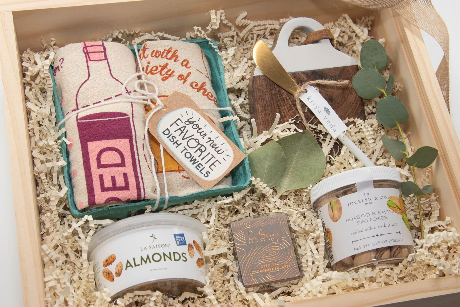 Locally Sourced products. Napa Valley Products.