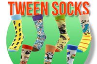 Sock Panda Tween Sock Subscription (Ages 8-11)  -  Two Pairs Each Month