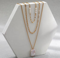 RÁN ♡Layered Stainless Steel Necklace